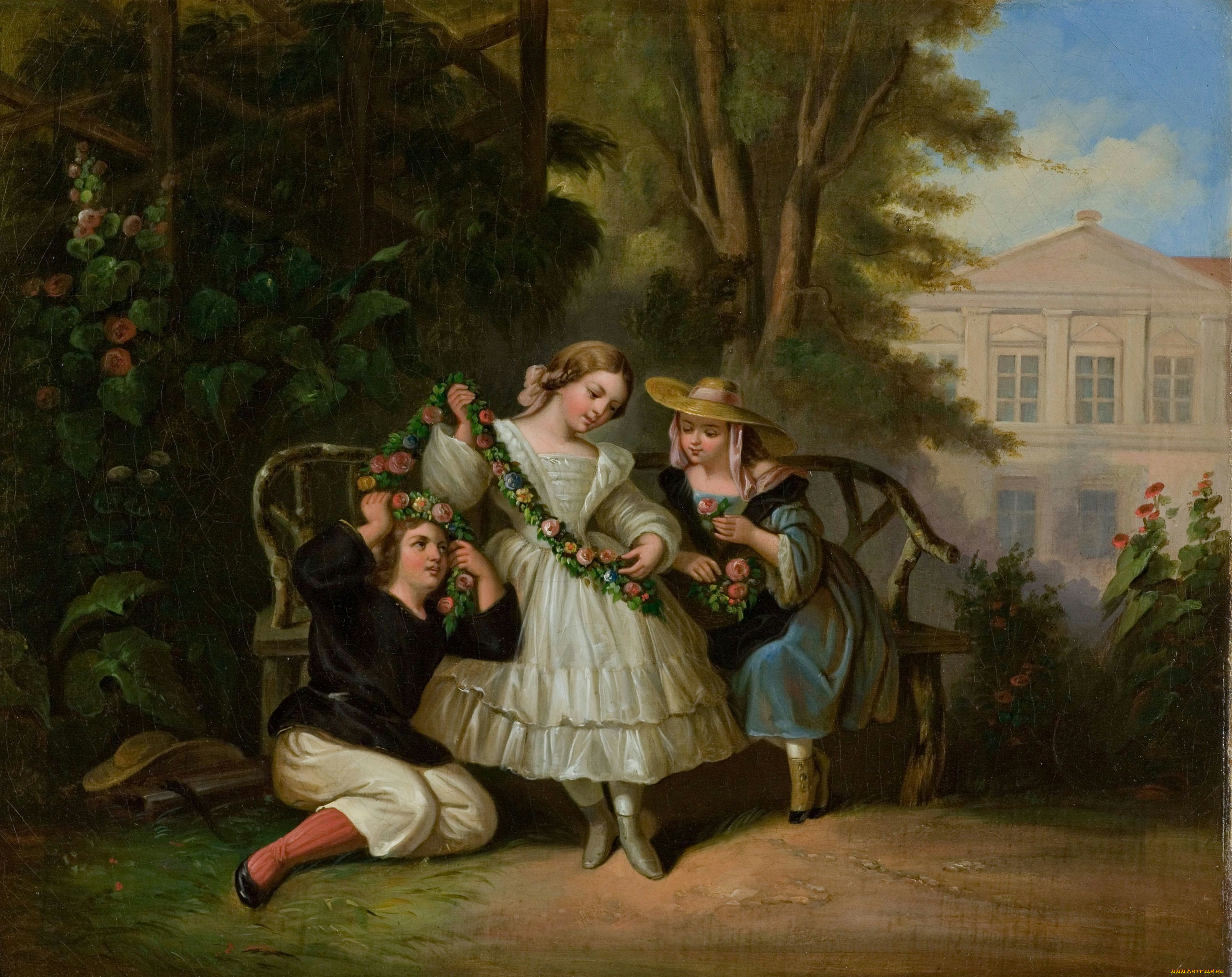 louis, lang, afternoon, in, the, garden, 